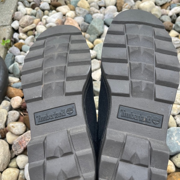 Timberland Men's Black Canvas Sneakers - Picture 5 of 6